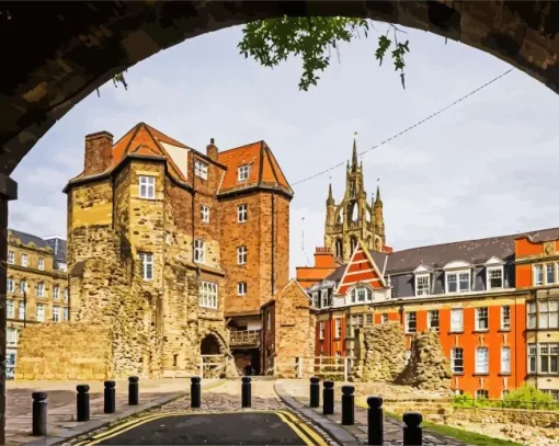 Newcastle Castle Diamond Paints
