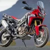 Red Honda Africa Twin Diamond Dotz