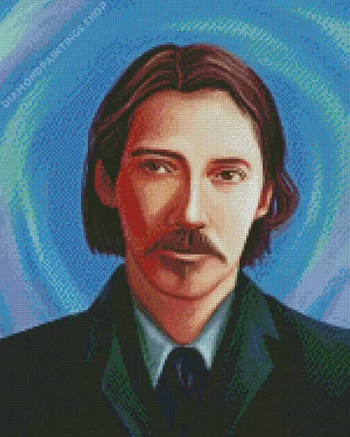 Robert Louis Stevenson Diamond Paintings