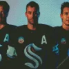 Seattle kraken ice hockey players Diamond By Numbers
