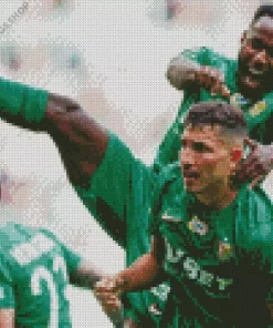 Slask Wroclaw Players Diamond Paints