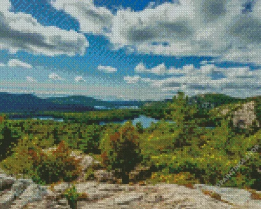The Killarney Provincial Park in ontario Diamond Paints