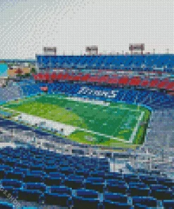 The Nissan Titans stadium Diamond Paints