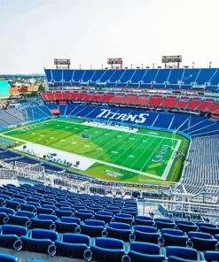 The Nissan Titans stadium Diamond Paints
