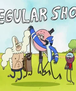 The Regular show animation Diamond Paintings