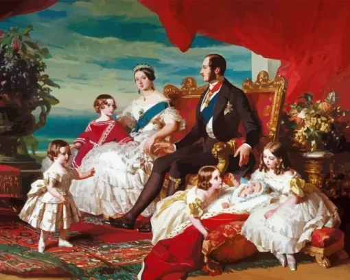 The Royal Family in 1846 By Winterhalter Diamond Paints