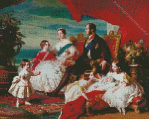 The Royal Family in 1846 By Winterhalter Diamond Paints