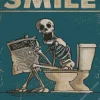 Toilet poster Diamond By Numbers