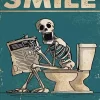 Toilet poster Diamond By Numbers
