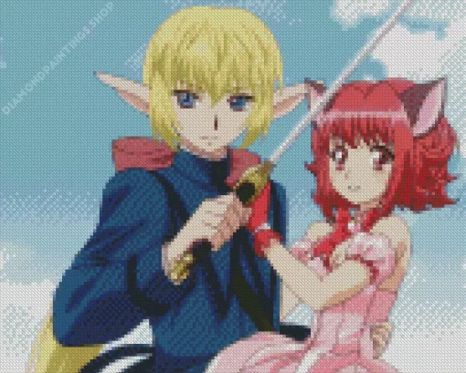 Tokyo mew mew Diamond By Numbers