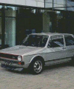 Volkswagen Golf mk1 car Diamond Dotz
