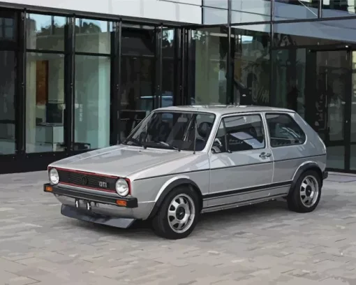 Volkswagen Golf mk1 car Diamond Dotz