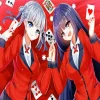 Yumeko Jabami And Kirari Momobami Diamond Paints