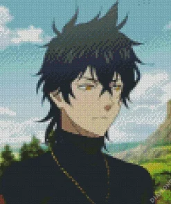 black clover yuno Anime Diamond Paintings