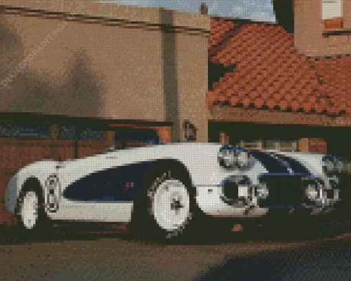 classic race car Diamond Paints