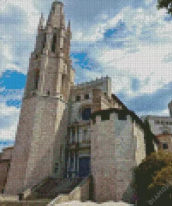 girona spain basilica de san felix Diamond Paints