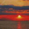 manila bay sunset silhouette Diamond Paints