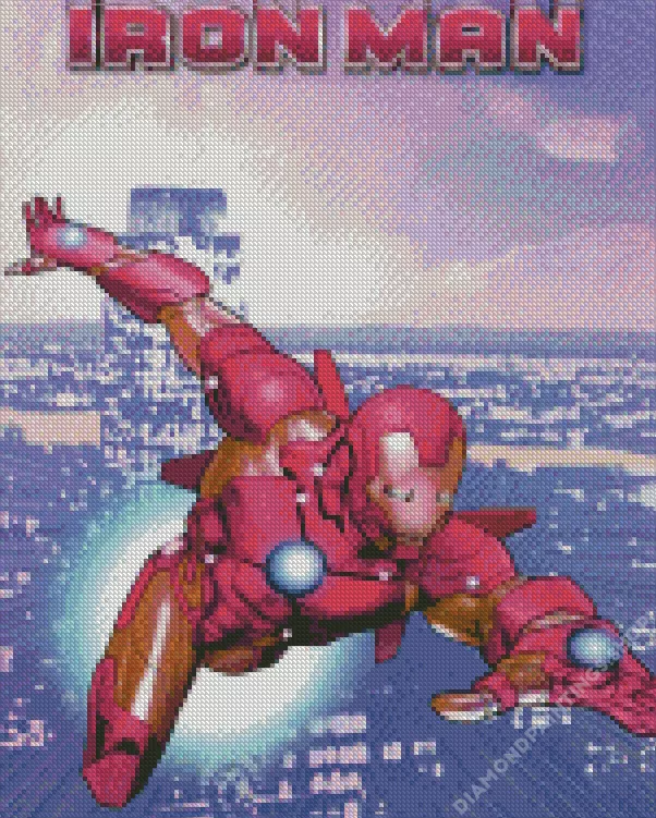 pink iron man poster Diamond By Numbers pink iron man poster Diamond By Numbers