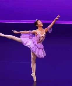 purple ballet dancer Diamond Dotz