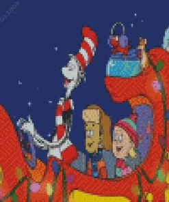 the cat in the hat Diamond Paints