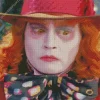 the mad hatter Diamond With Numbers