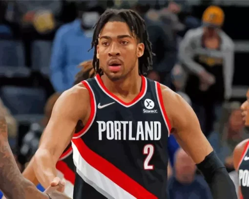 trendon watford Blazers Player Diamond Paints