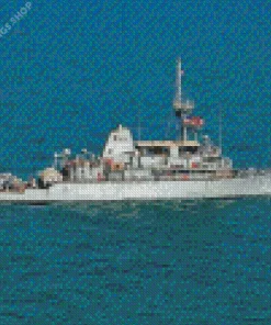 uss dextrous The mcm 13 ship Diamond Paints