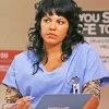 Callie Torres Diamond With Numbers