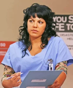 Callie Torres Diamond With Numbers