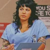 Callie Torres Diamond With Numbers