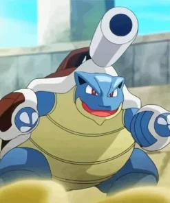 Fat blastoise Diamond With Numbers