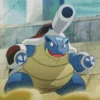 Fat blastoise Diamond With Numbers
