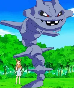 Steelix pokemon anime Diamond Paintings