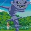 Steelix pokemon anime Diamond Paintings