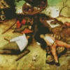 The Land of Cockaigne pieter bruegel Diamond Paintings