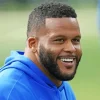 aaron donald Diamond With Numbers