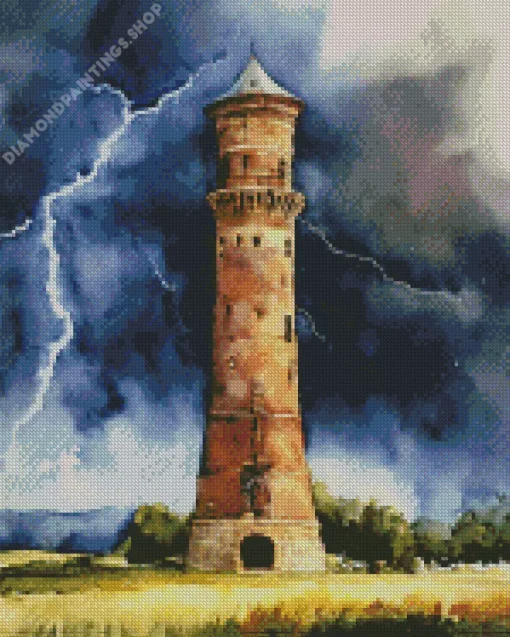 abandoned lighthouse Diamond Paintings