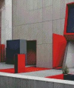 abstract architecture Diamond Paintings