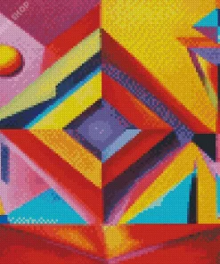 aesthetic Geometrical shapes art Diamond Paintings