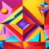 aesthetic Geometrical shapes art Diamond Paintings