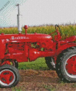 aesthetic farmall tractor Diamond Paintings