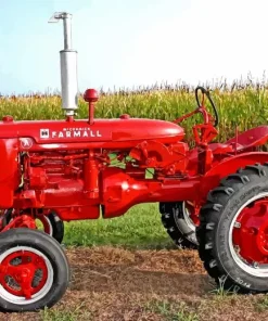 aesthetic farmall tractor Diamond Paintings