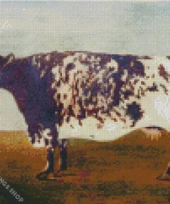 aesthetic fat cow Diamond Paintings