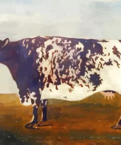 aesthetic fat cow Diamond Paintings