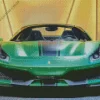 aesthetic green ferrari 488 Diamond Paintings