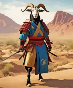 armored goat Diamond With Numbers