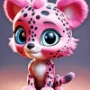 baby cheetah Diamond Dotz