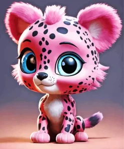 baby cheetah Diamond Dotz