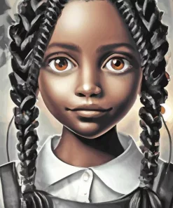 black wednesday addams art Diamond Paintings