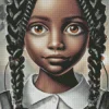 black wednesday addams art Diamond Paintings
